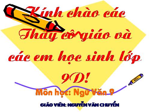 Bài 3. Xưng hô trong hội thoại