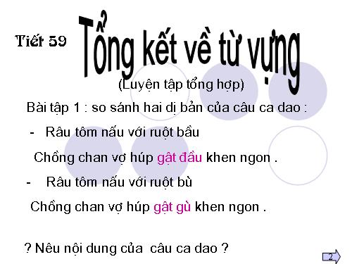 Bài 12. Tổng kết về từ vựng (Luyện tập tổng hợp)