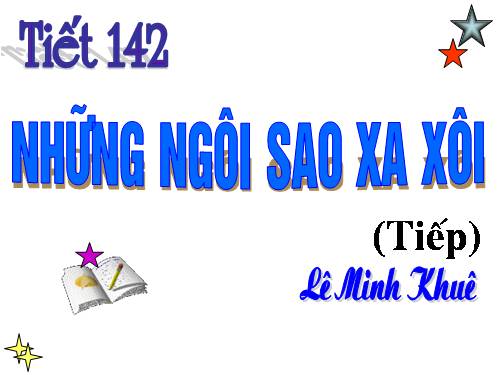 Bài 28. Những ngôi sao xa xôi