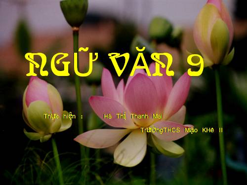 Bài 5. Chuyện cũ trong phủ chúa Trịnh