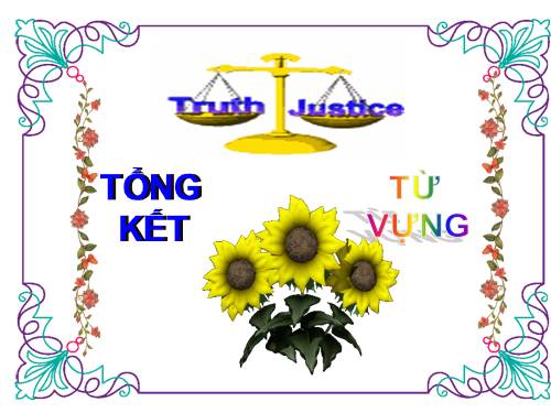 Bài 9. Tổng kết về từ vựng (Từ đơn, từ phức,... từ nhiều nghĩa; Từ đồng âm,... trường từ vựng)