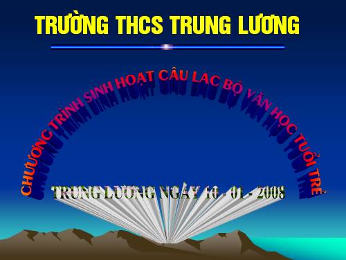 CLB Văn học tuổi trẻ