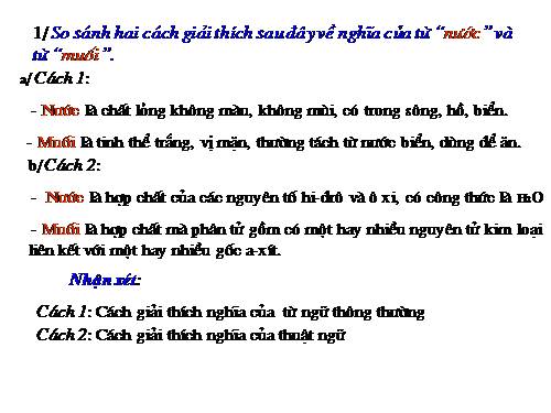 Bài 6. Thuật ngữ