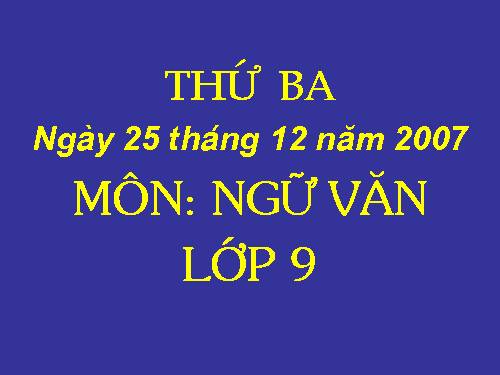 Bài 16. Cố hương