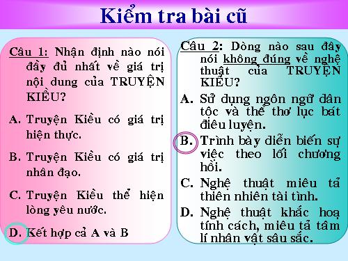 Bài 6. Chị em Thúy Kiều