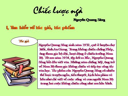 Bài 15. Chiếc lược ngà