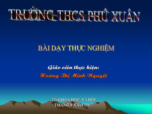 Bài 5. Chuyện cũ trong phủ chúa Trịnh