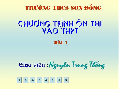 Ôn thi vào 10