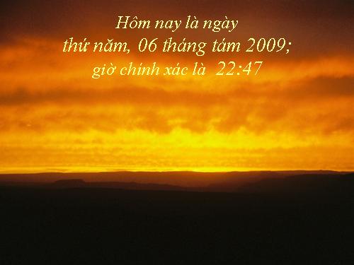 Hãy dành thời gian