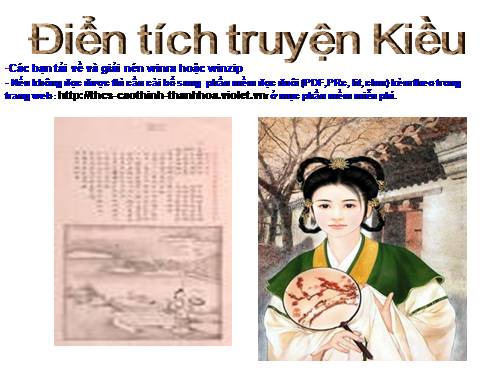 Điển tích Truyện Kiều