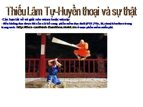 Thiếu Lâm Tự-Huyền thoại và sự thật