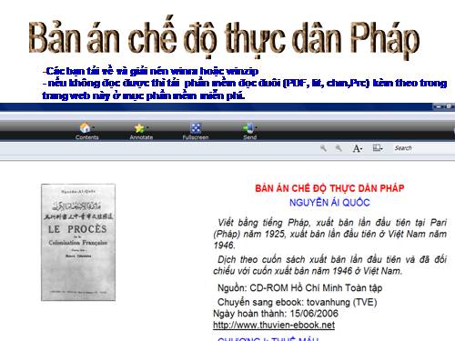 Bản án chế độ thực dân Pháp của Nguyễn Ái Quốc