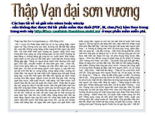 Thap van dai son vuong