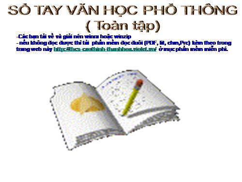 Sổ tay Văn phổ thông