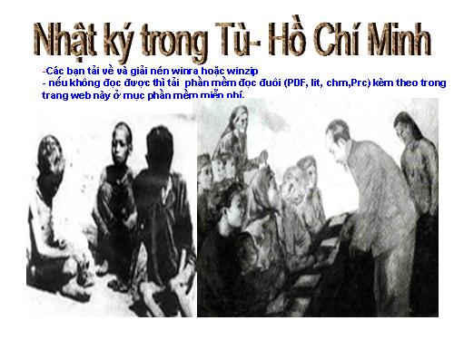 Nhât kí trong tù (toàn tập)- Hồ Chí Minh