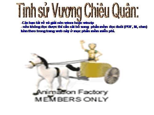 Tình sử Vương Chiêu Quân