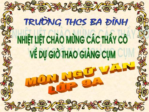 Bài 23. Mùa xuân nho nhỏ