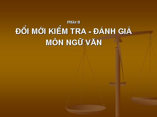 Kiểm tra đánh giá môn văn