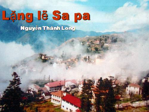 Bài 14. Lặng lẽ Sa Pa