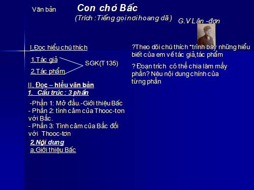 Bài 31. Con chó Bấc