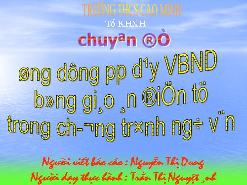 Ngữ văn 9