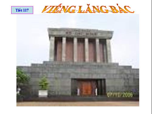 Bài 23. Viếng lăng Bác