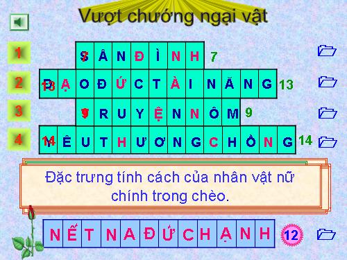 tro choi ô chữ