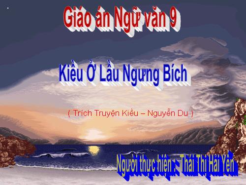 Bài 7. Kiều ở lầu Ngưng Bích