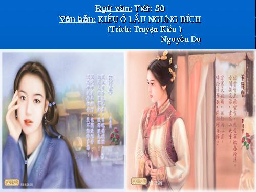 Bài 7. Kiều ở lầu Ngưng Bích