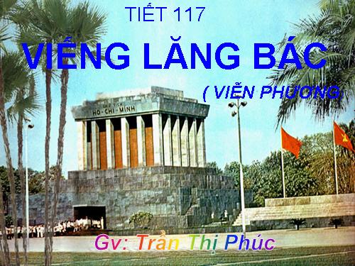 Bài 23. Viếng lăng Bác