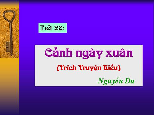 Bài 6. Cảnh ngày xuân