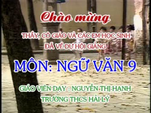 Bài 19. Tiếng nói của văn nghệ