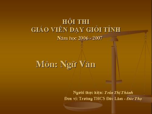 Bài 25. Nghĩa tường minh và hàm ý (tiếp theo)