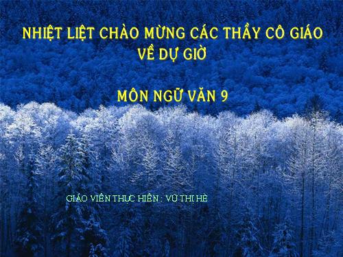 Bài 20. Các thành phần biệt lập (tiếp theo)