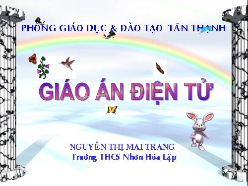 Bài 23. Mùa xuân nho nhỏ