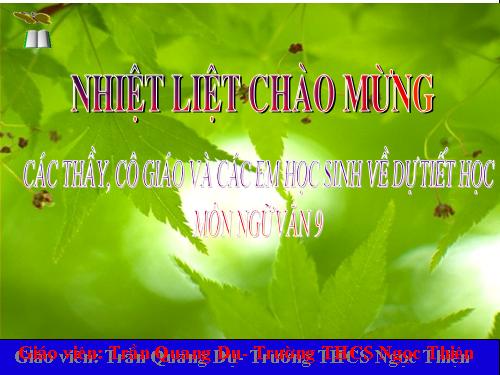 Bài 23. Nghị luận về tác phẩm truyện (hoặc đoạn trích)