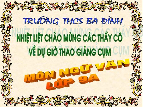 Bài 23. Mùa xuân nho nhỏ