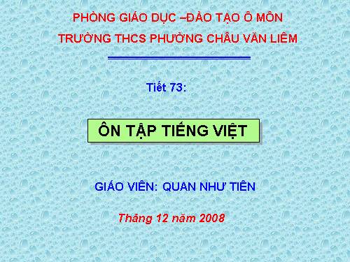 Bài 14. Ôn tập phần Tiếng Việt (Các phương châm hội thoại)