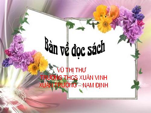 Bài 18. Bàn về đọc sách