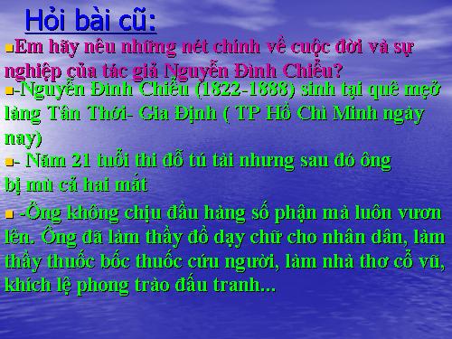 Bài 8. Lục Vân Tiên cứu Kiều Nguyệt Nga