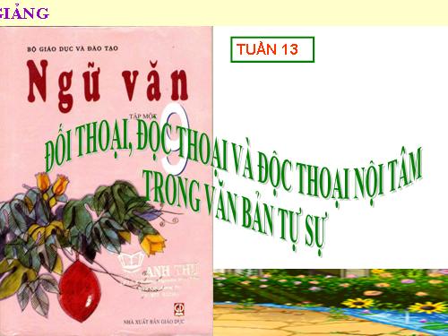 Bài 13. Đối thoại, độc thoại và độc thoại nội tâm trong văn bản tự sự