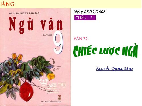 Bài 15. Chiếc lược ngà