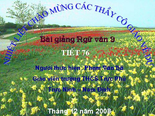 Bài 16. Cố hương