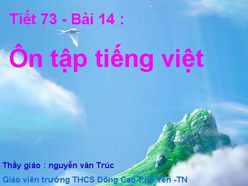 Bài 14. Ôn tập phần Tiếng Việt (Các phương châm hội thoại)