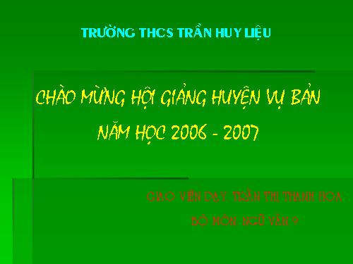 Bài 1. Các phương châm hội thoại