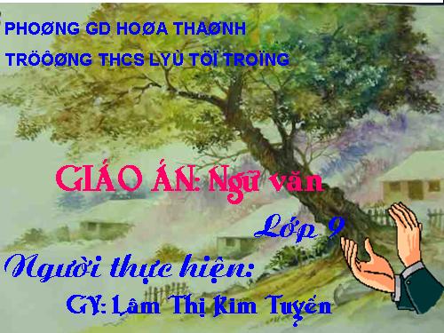 Bài 10. Bài thơ về tiểu đội xe không kính