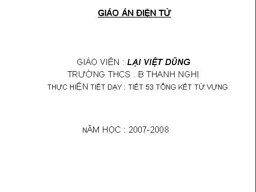 Bài 11. Tổng kết về từ vựng (Từ tượng thanh, tượng hình, một số phép tu từ từ vựng)