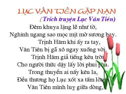 Bài 9. Lục Vân Tiên gặp nạn