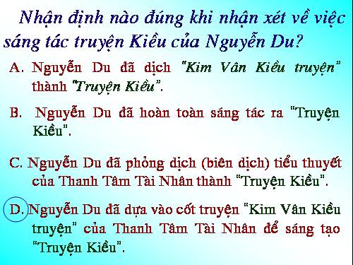 Bài 6. Chị em Thúy Kiều