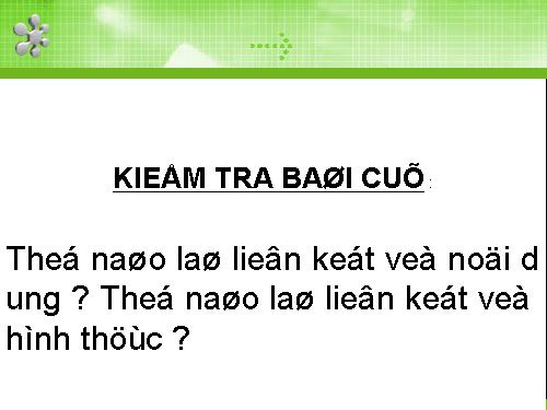 Bài 21. Liên kết câu và liên kết đoạn văn